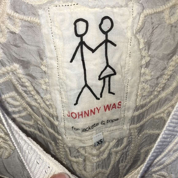 Johnny Was Off White Cupra Embroidered Blouse, XS. - Picture 6 of 10